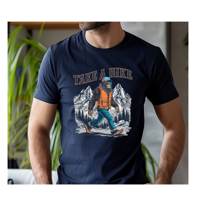 Take a Hike Bigfoot Men's T-Shirt
