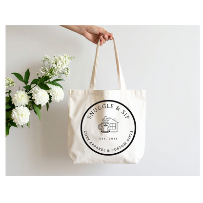 Snuggle & Sip Tote Bag