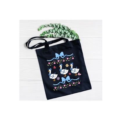 Vintage Ducks Tote Bag