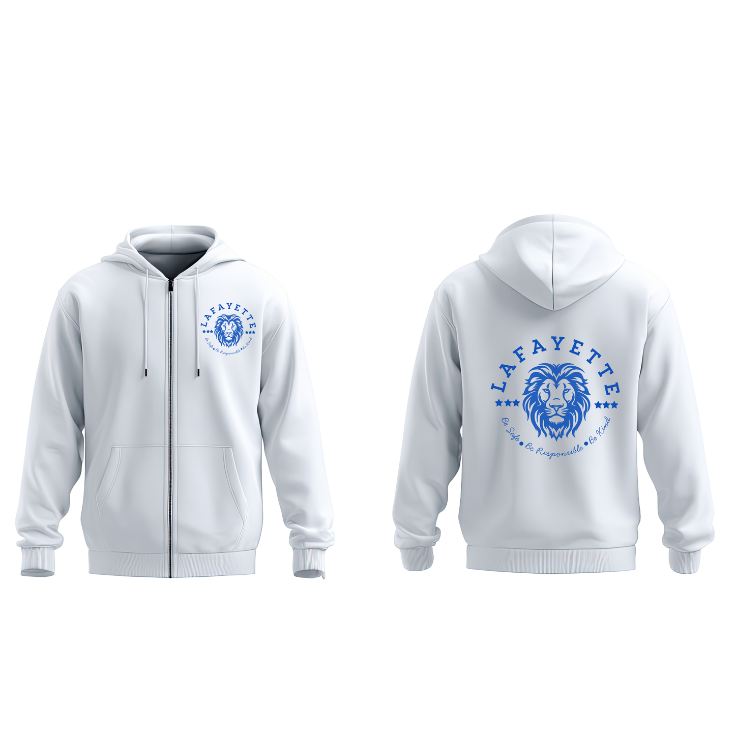 Lafayette Lions Zip Up Hoodie